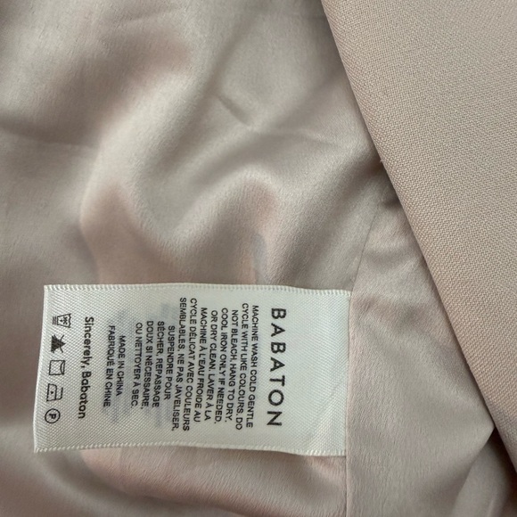 Aritzia Ten By Babaton Tan Blazer Sold Out L Classy - Picture 5 of 5